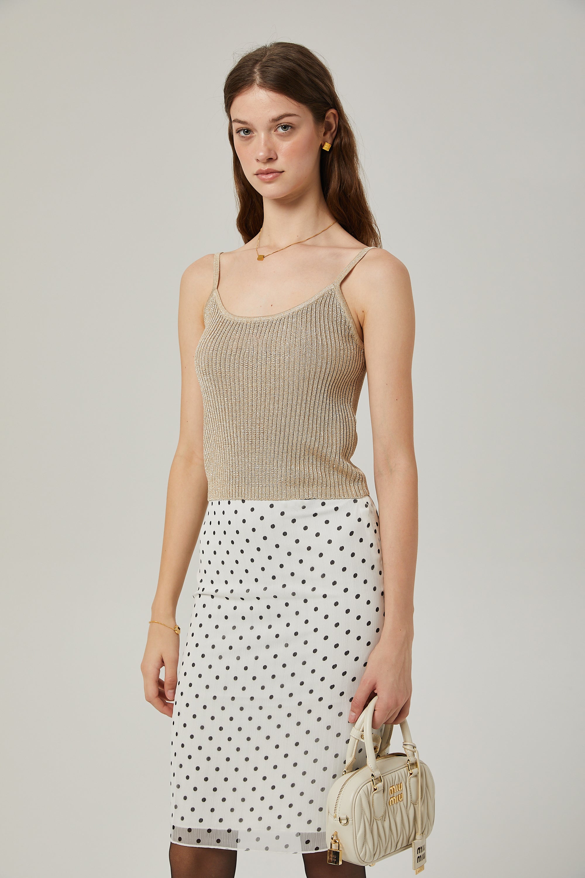 Aiza knitted tank top