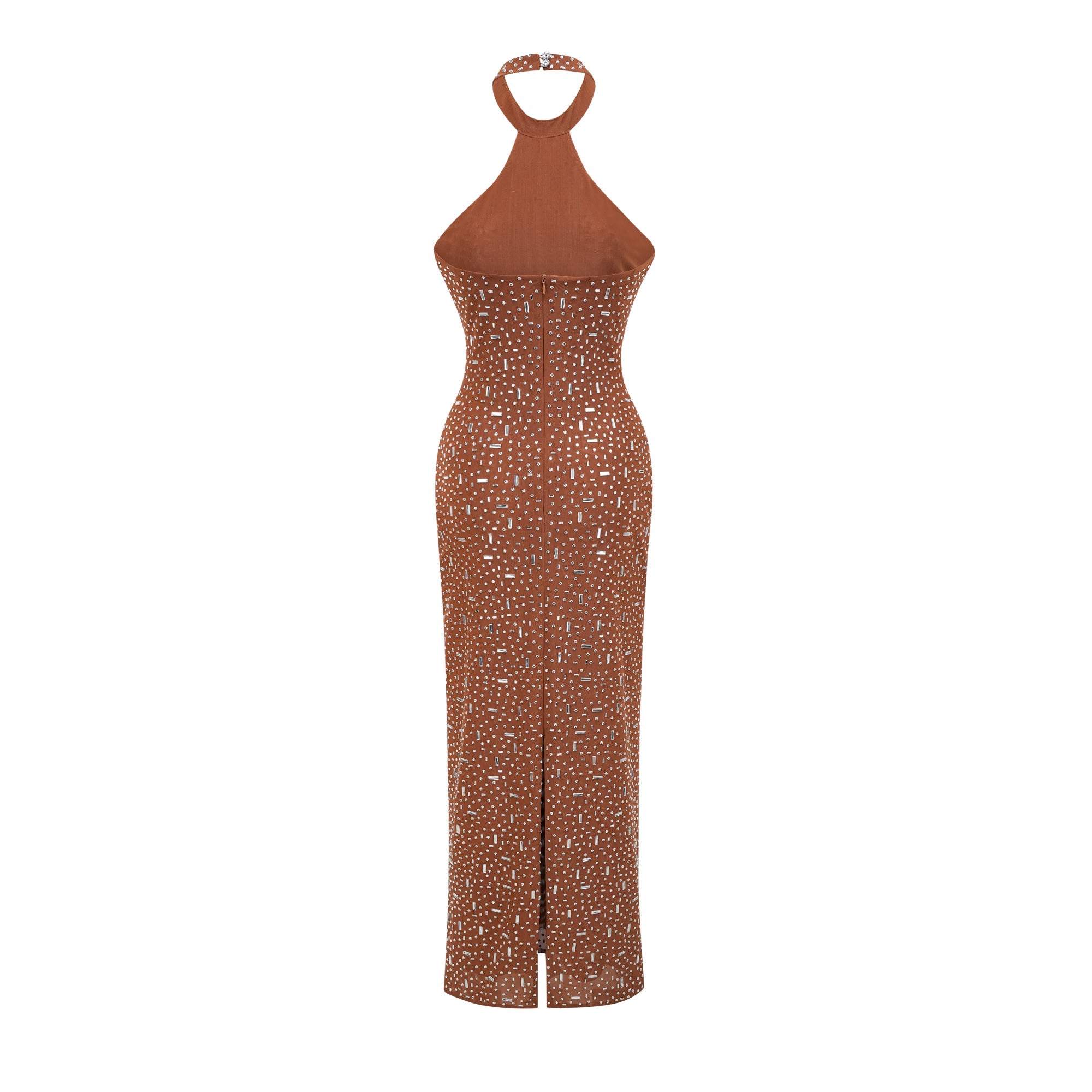 Désirée embellished halterneck maxi dress