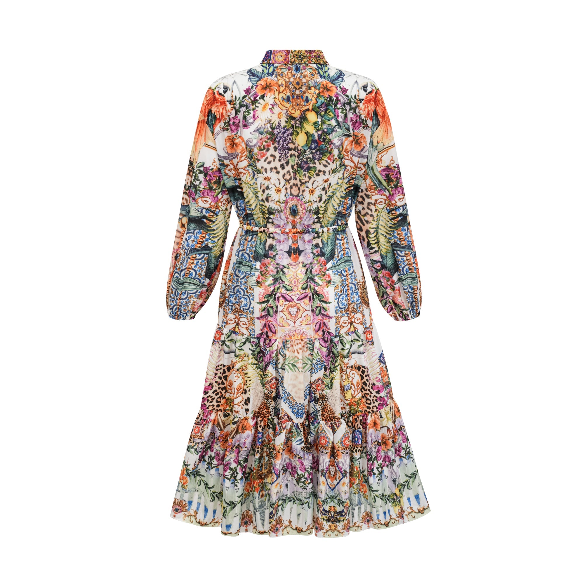 Alia floral-print midi dress