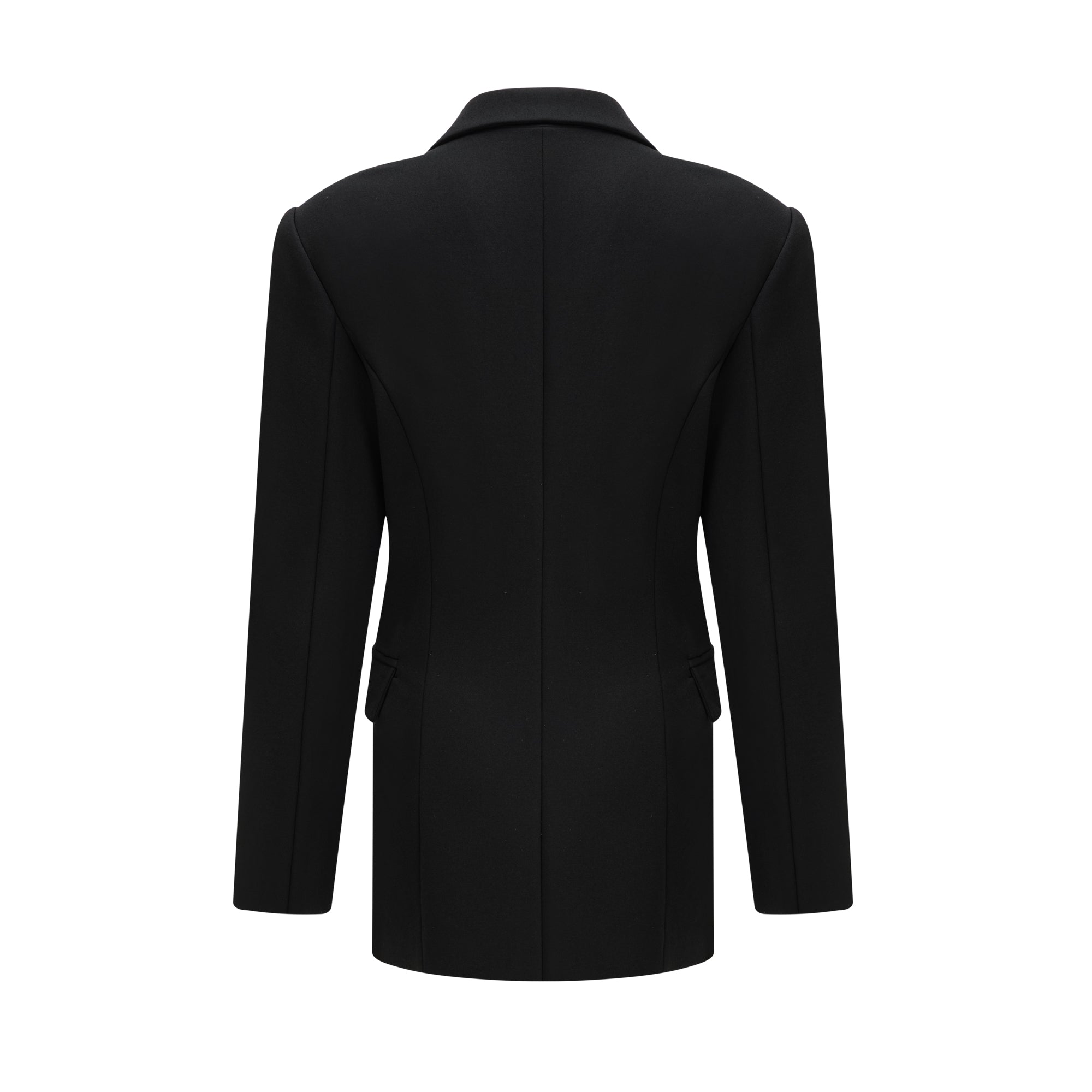 Clémence pin-fastening coat