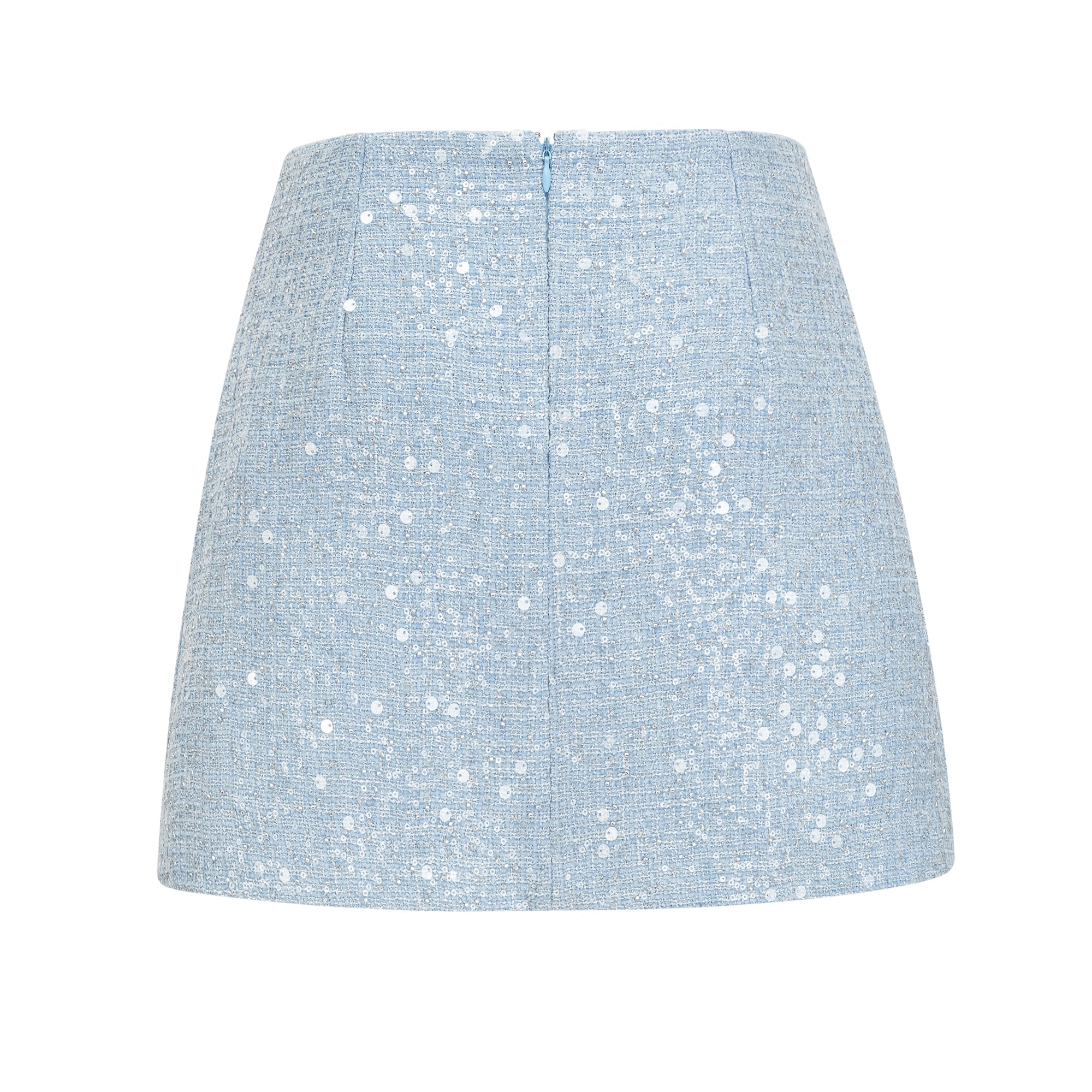 Blanche embellished cropped top & skirt matching set