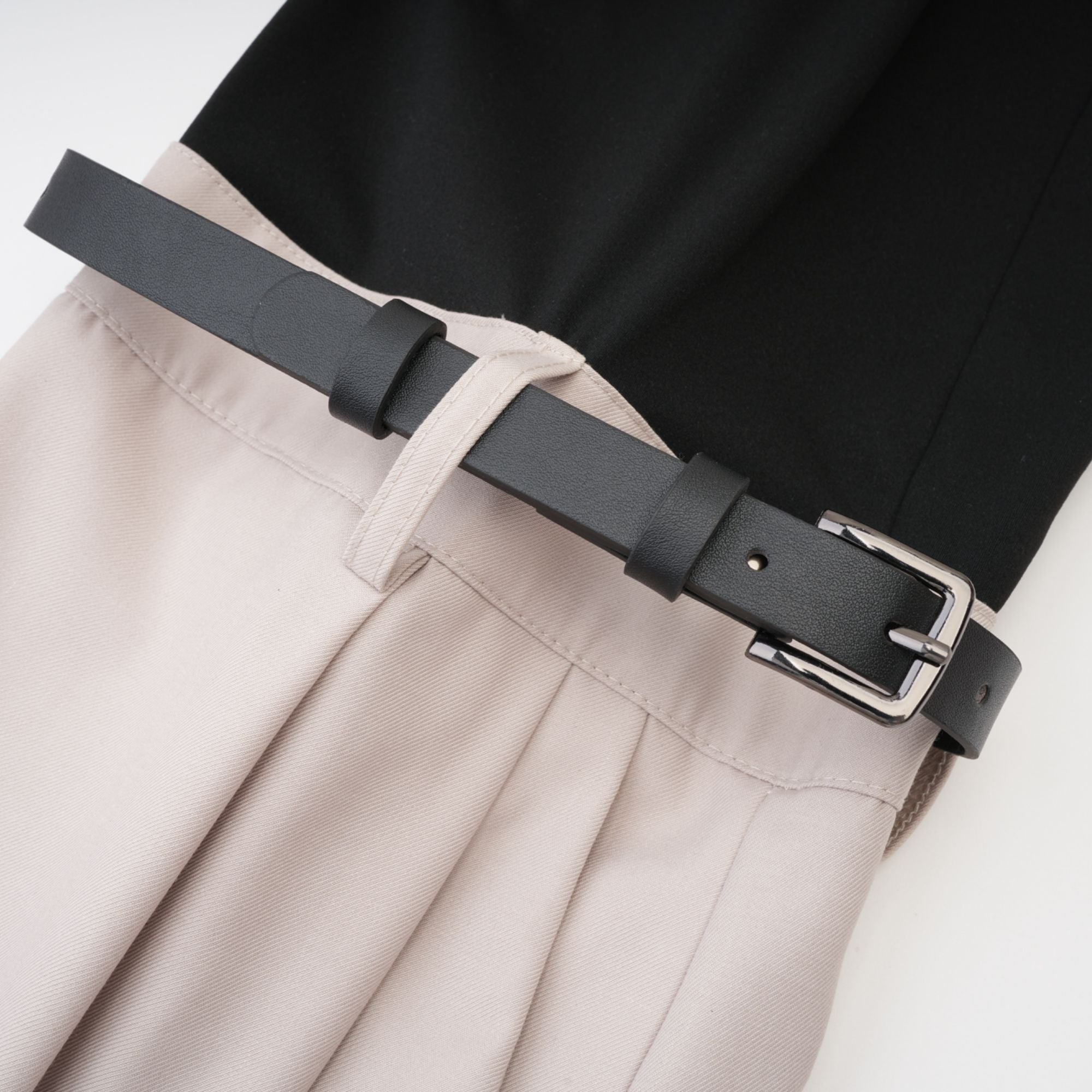 Éliane two-tone flared trousers - Miss Rosier - Women's Online Boutique