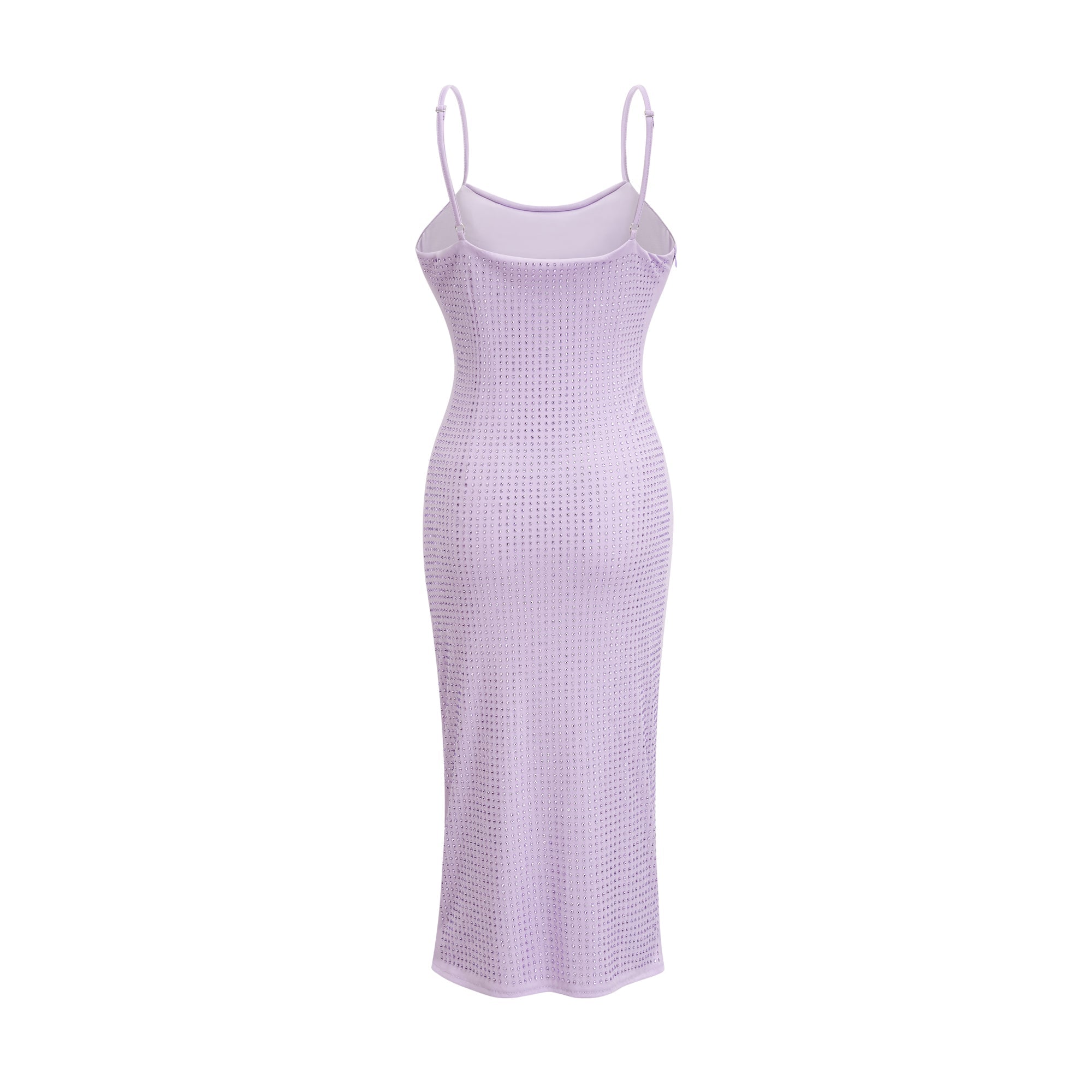 Hermine purple crystal-embellished dress - Miss Rosier - Women's Online Boutique